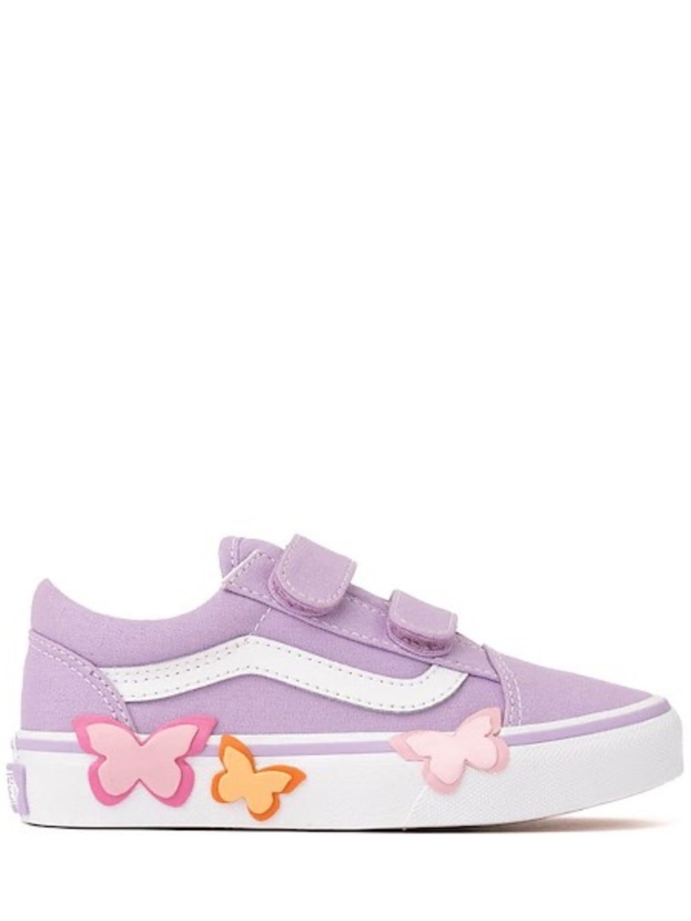 Van’s old skool V butterfly skate shoe in soft orchid little kid size 1 NWOT
